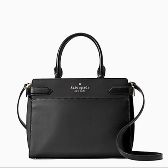 Kate Spade Staci Medium Satchel Black